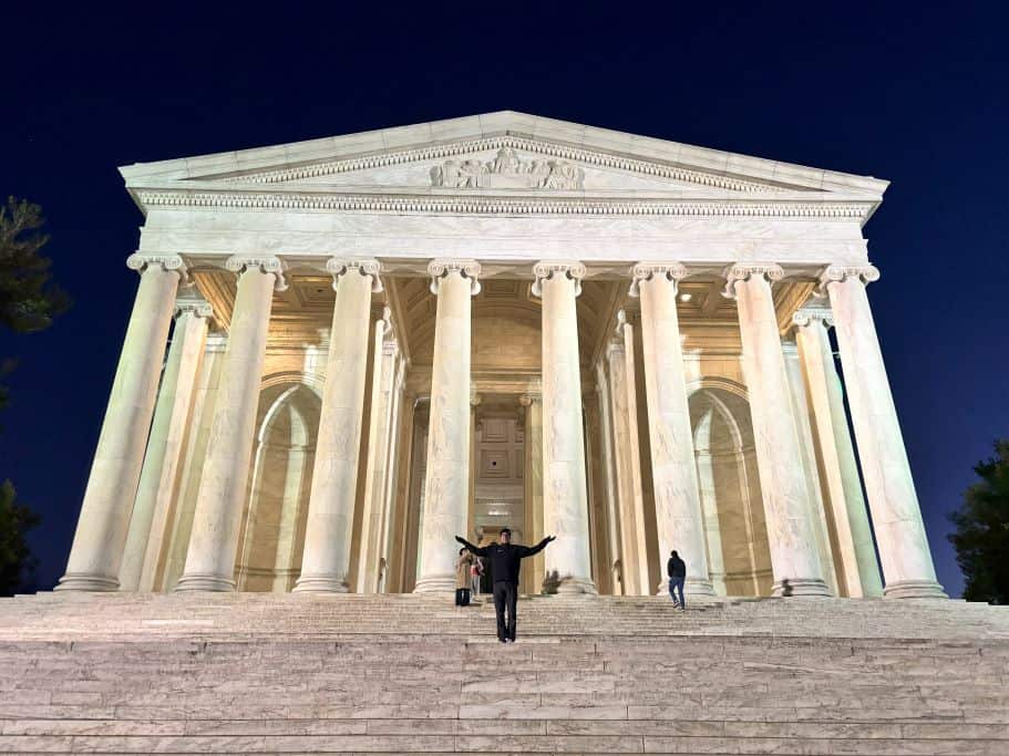 The Thomas Jefferson Memorial Building. 