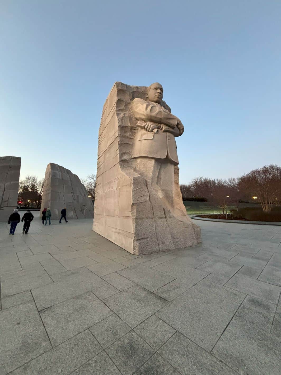 The Stone of Hope Statue at The Martin Luther King Jr. Memorial. 