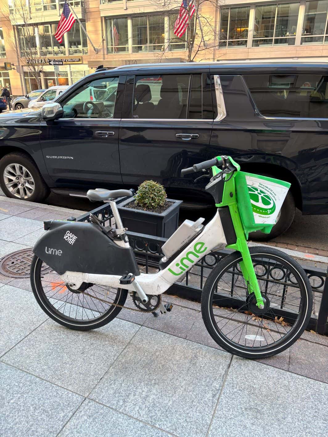 Rental bikes around Washington D.C. 