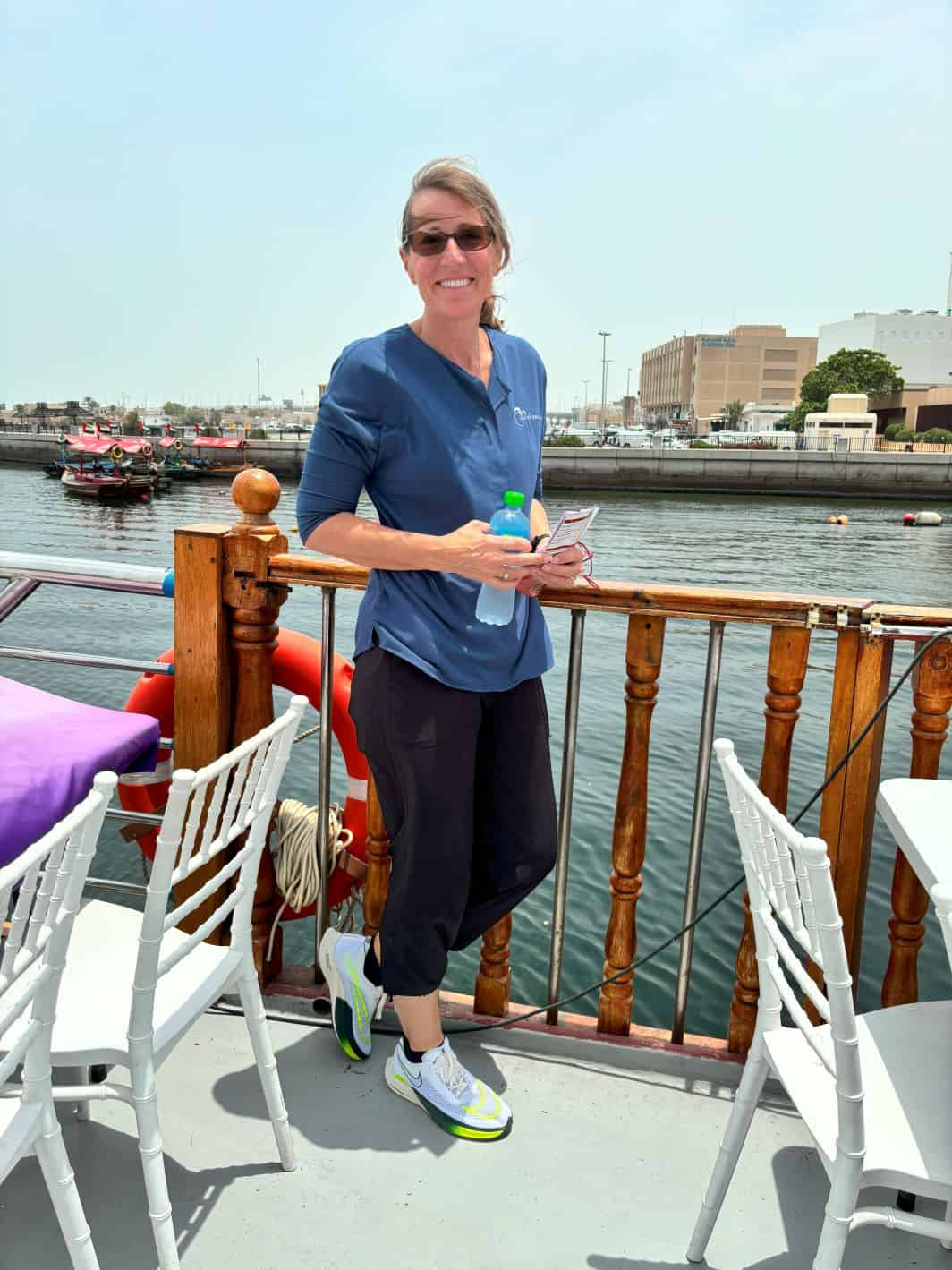 Big Bus Tours Boat Excursion on Dubai Creek. 