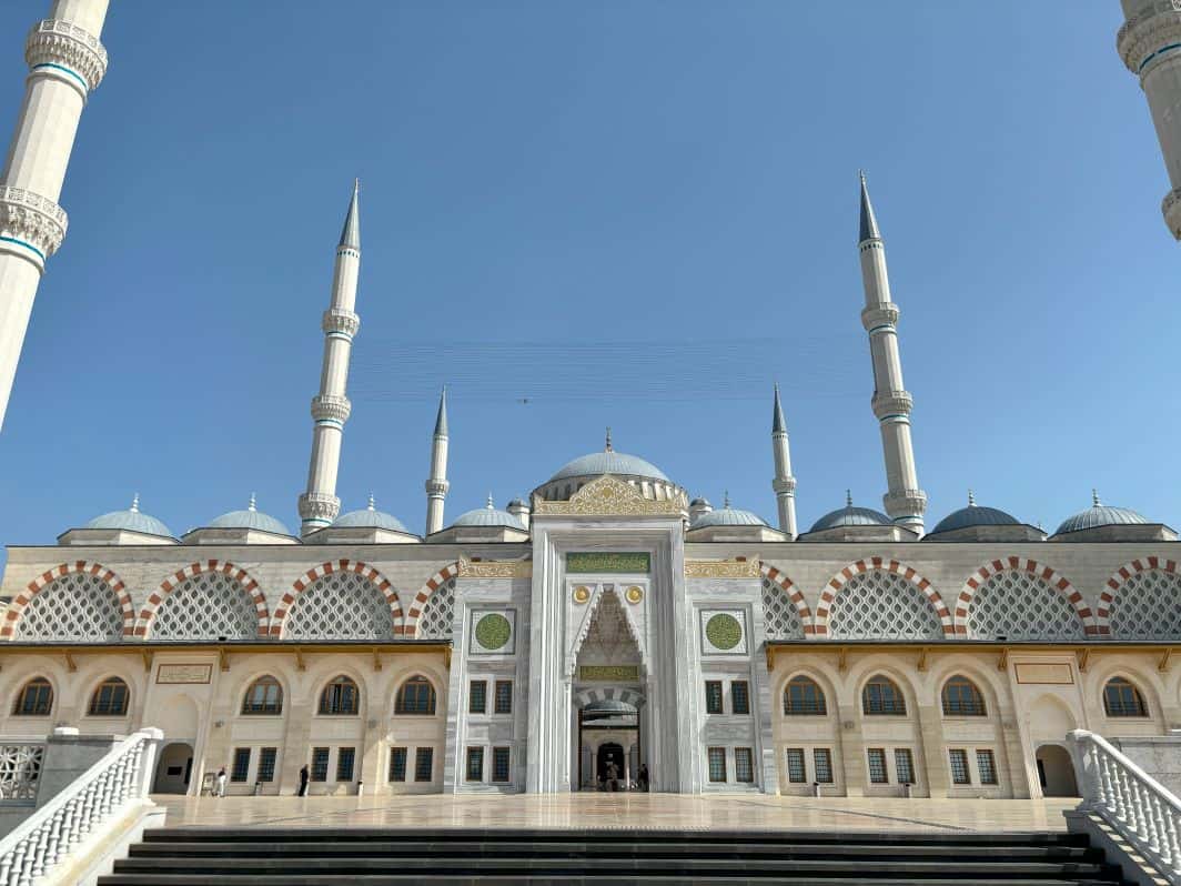 Camlica Republic Mosque in Istanbul Turkey