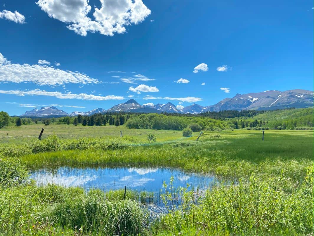 East Glacier Park in Montana