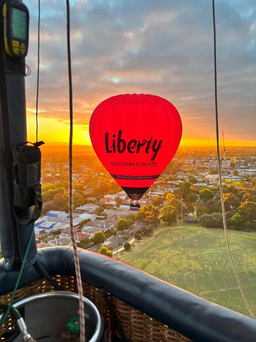 Hot Air Balloon Flight in Melbourne Australia