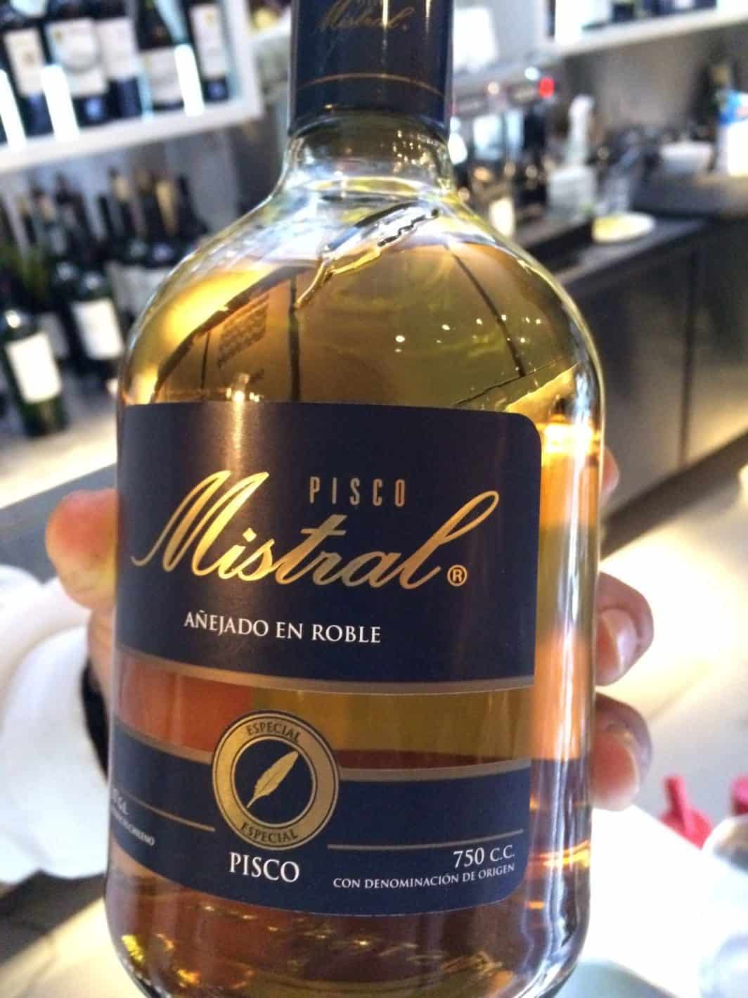 Pisco used in our Pisco Sours