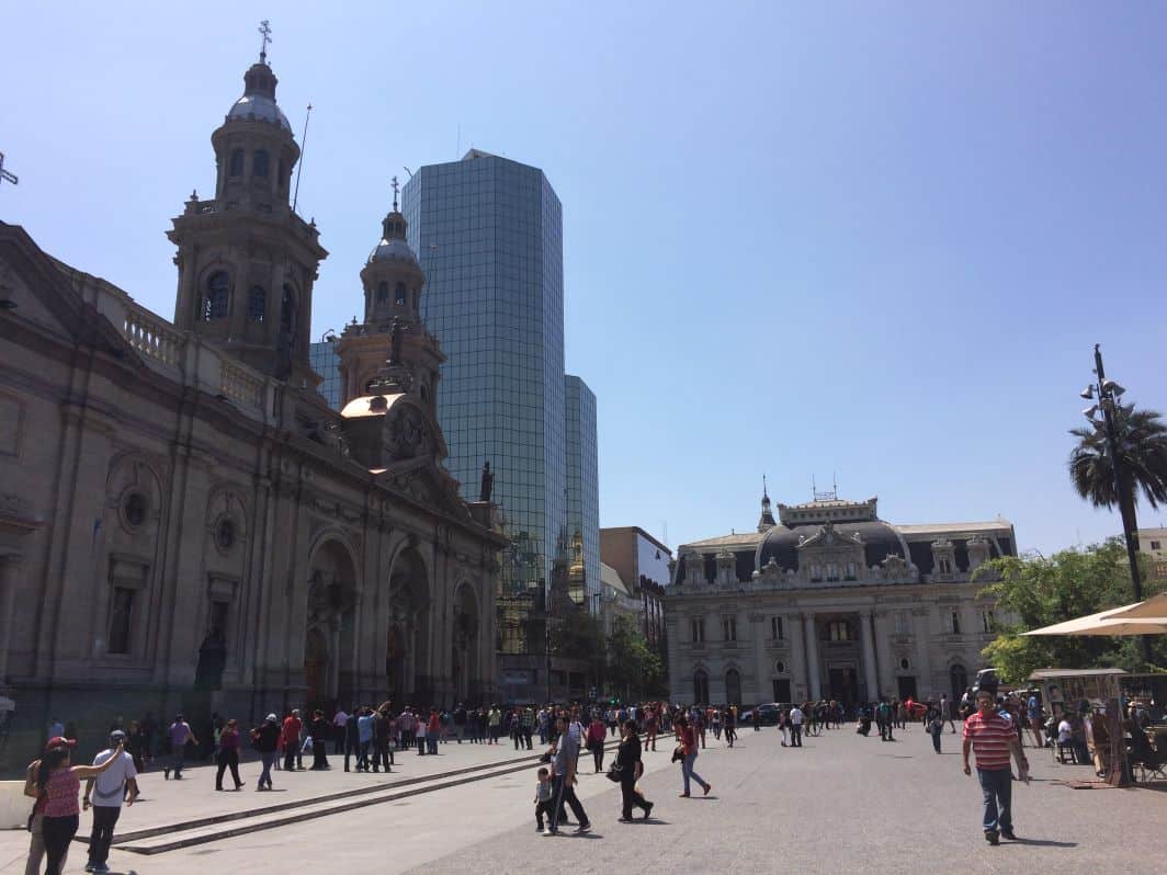 Plaza de Armas de Santiago 