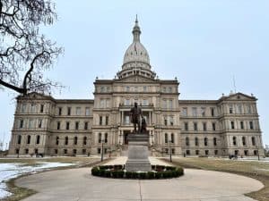 The Michigan State Capitol