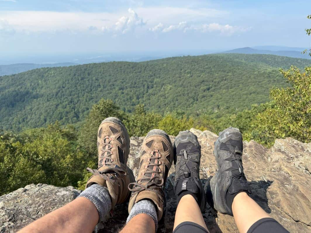 View across Shenandoah National Park