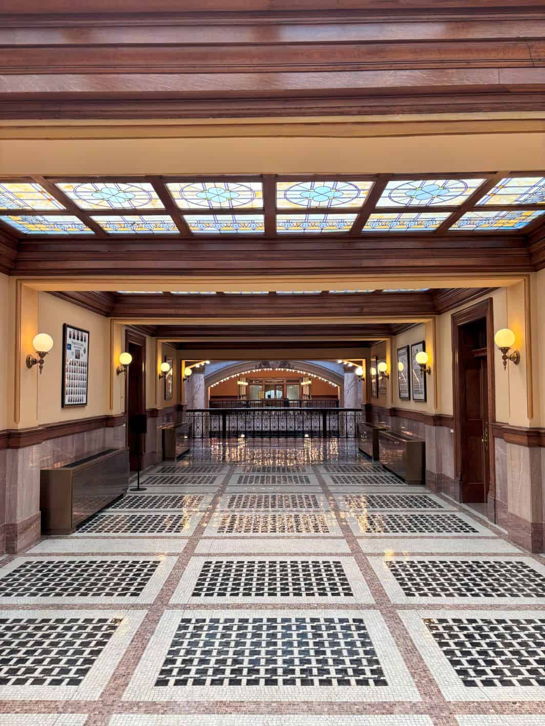 Even the floors are captivating. 