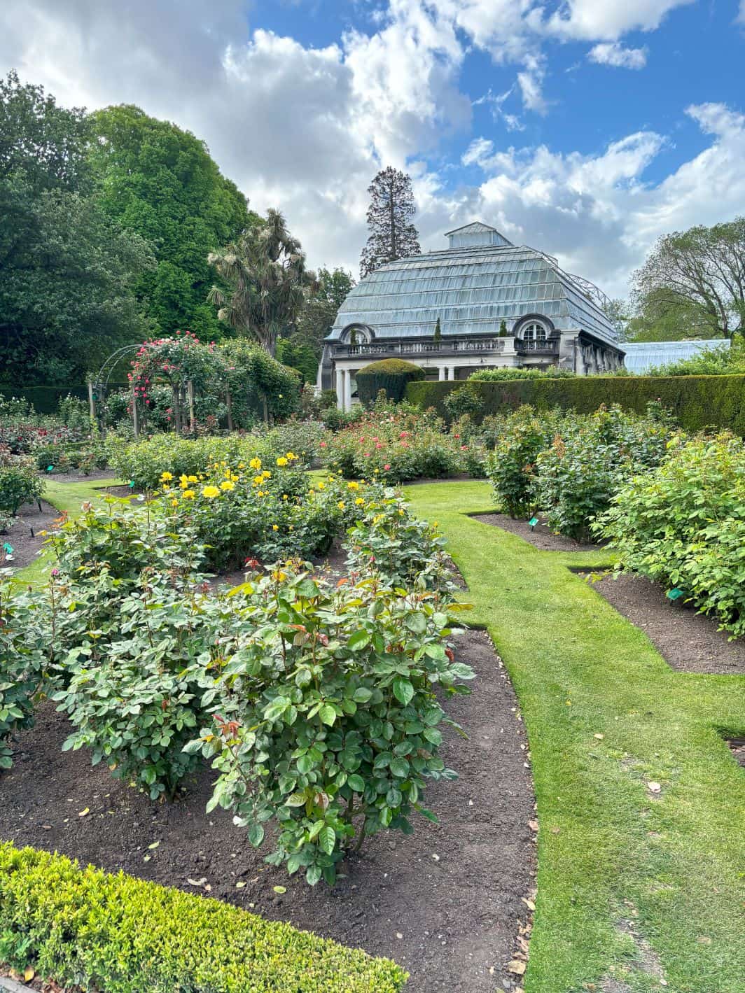 The Cunningham House in the Christchurch Botanic Gardens.