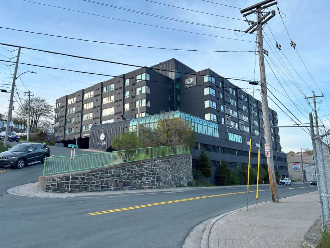 The DoubleTree by Hilton.