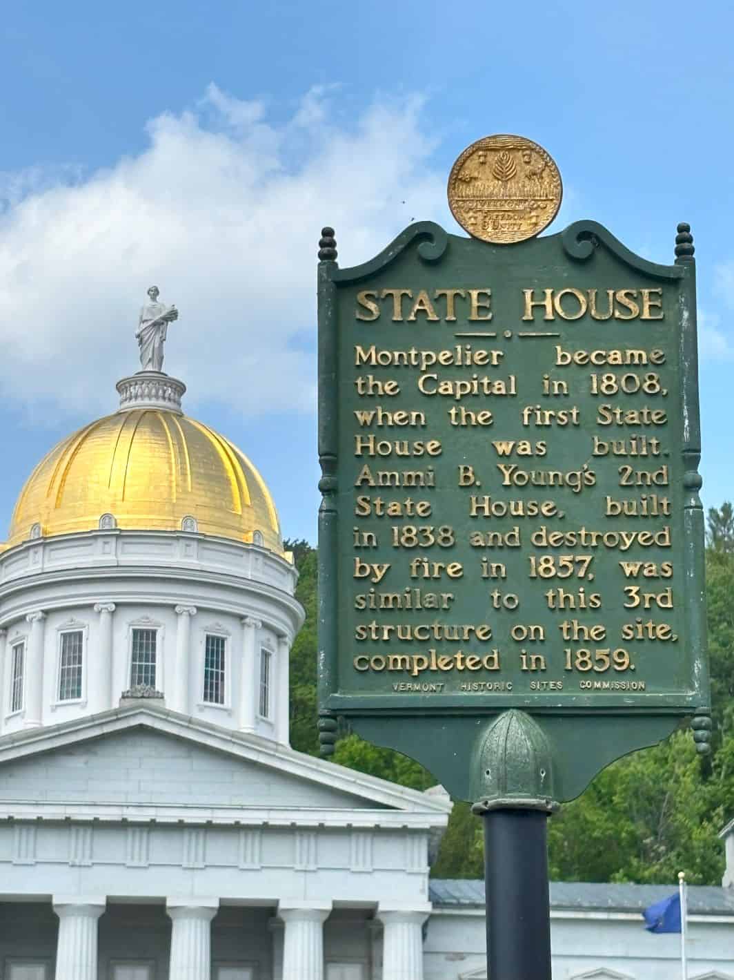 The Dome atop the State House