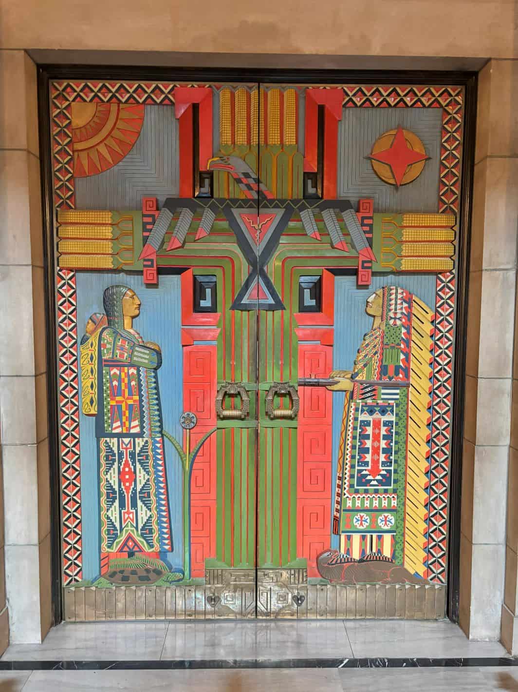 Doors to the old Senate Chambers