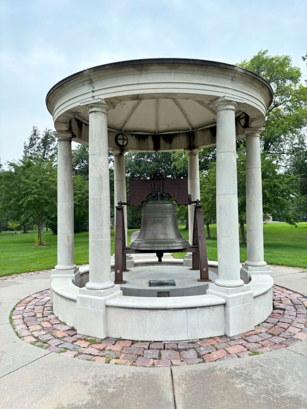 Replica Liberty Bell at Antelope Park