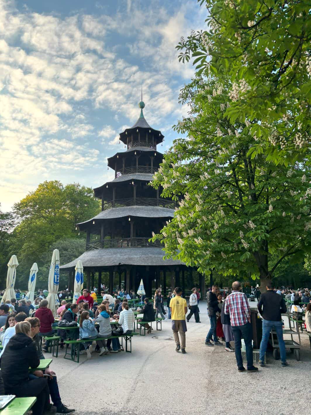 Chinesischer Turm beer garden