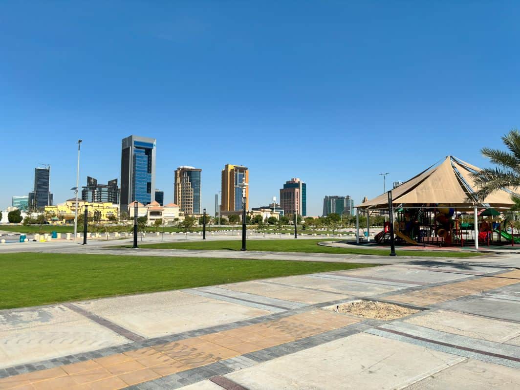 Walking on the Corniche