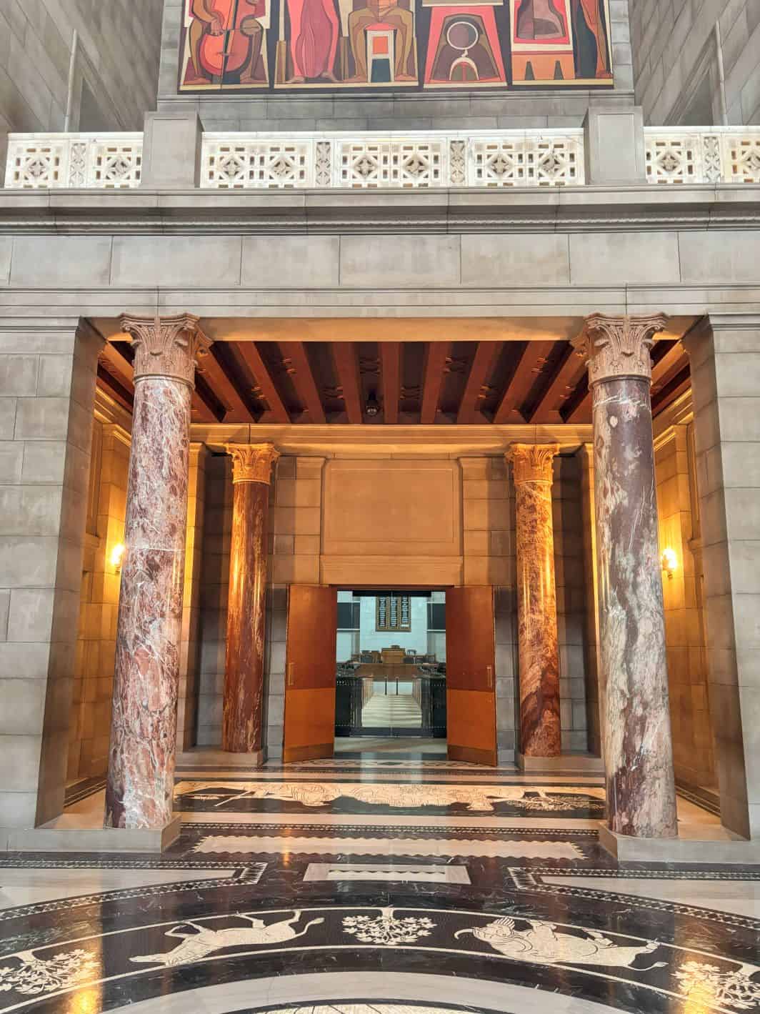 Entrance to Unicameral Chambers