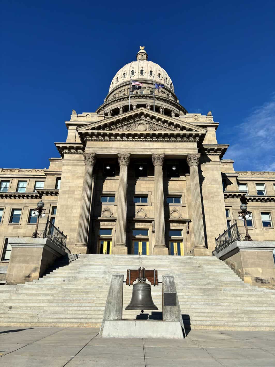 The replica Liberty Bell