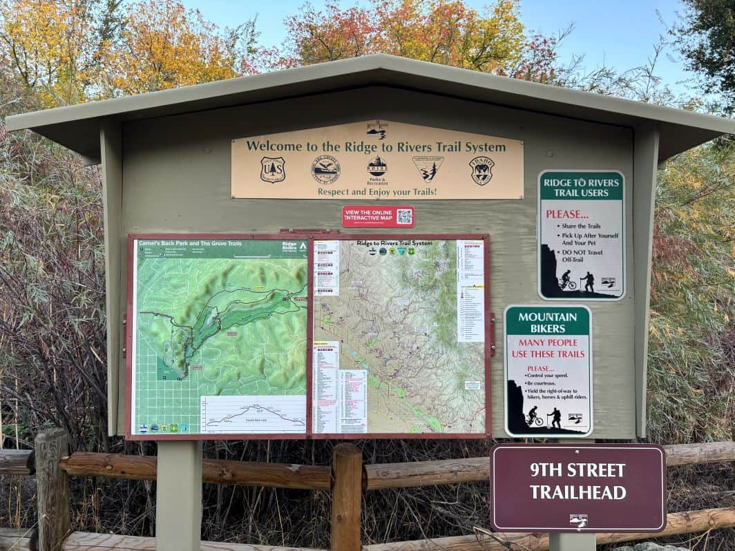 Ridge to Rivers trail map