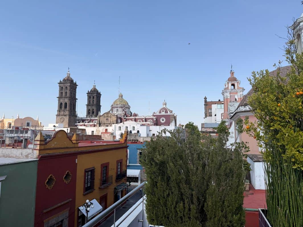 The view from the museum