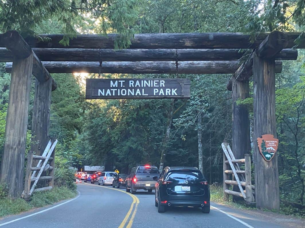Entrance to Mount Rainier