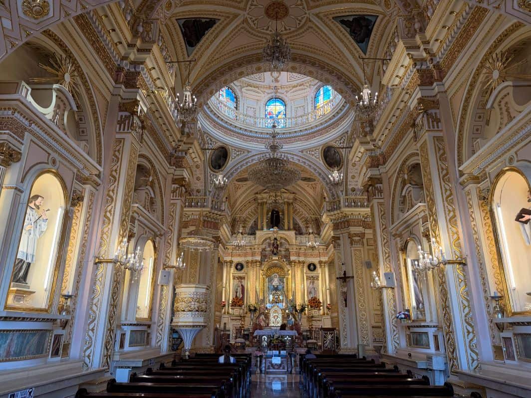 Inside the sanctuary