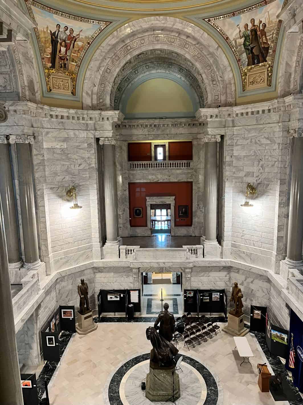 2 of the Murals in the Rotunda