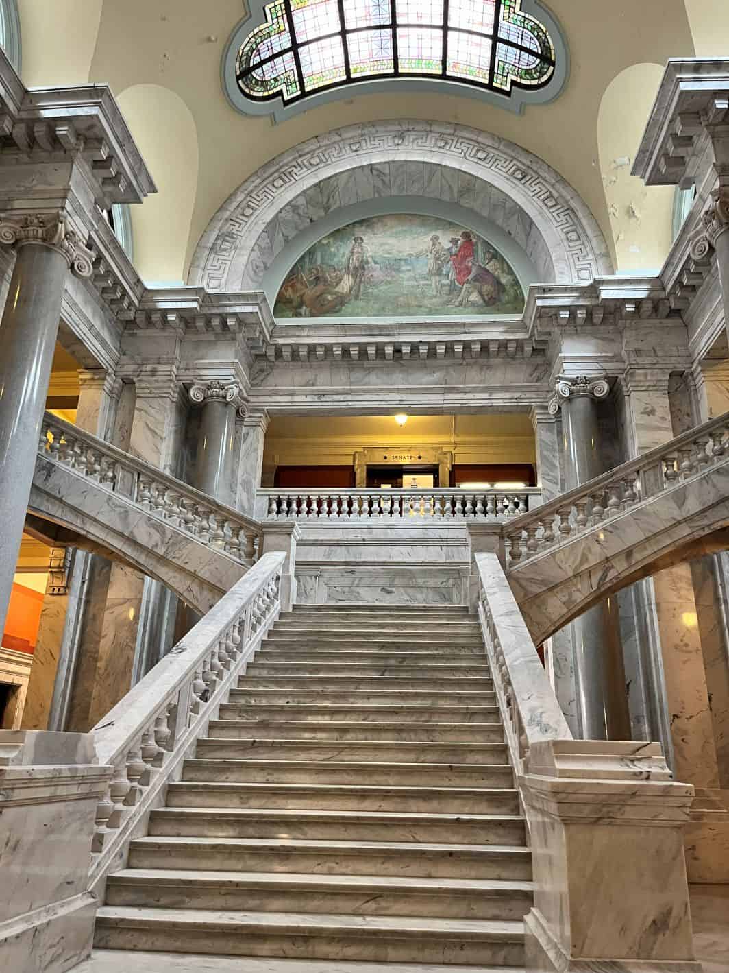 The grand staircases