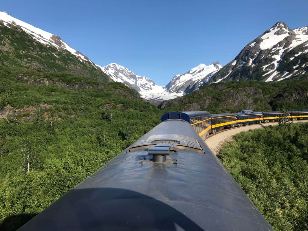 Train adventure in Alaska