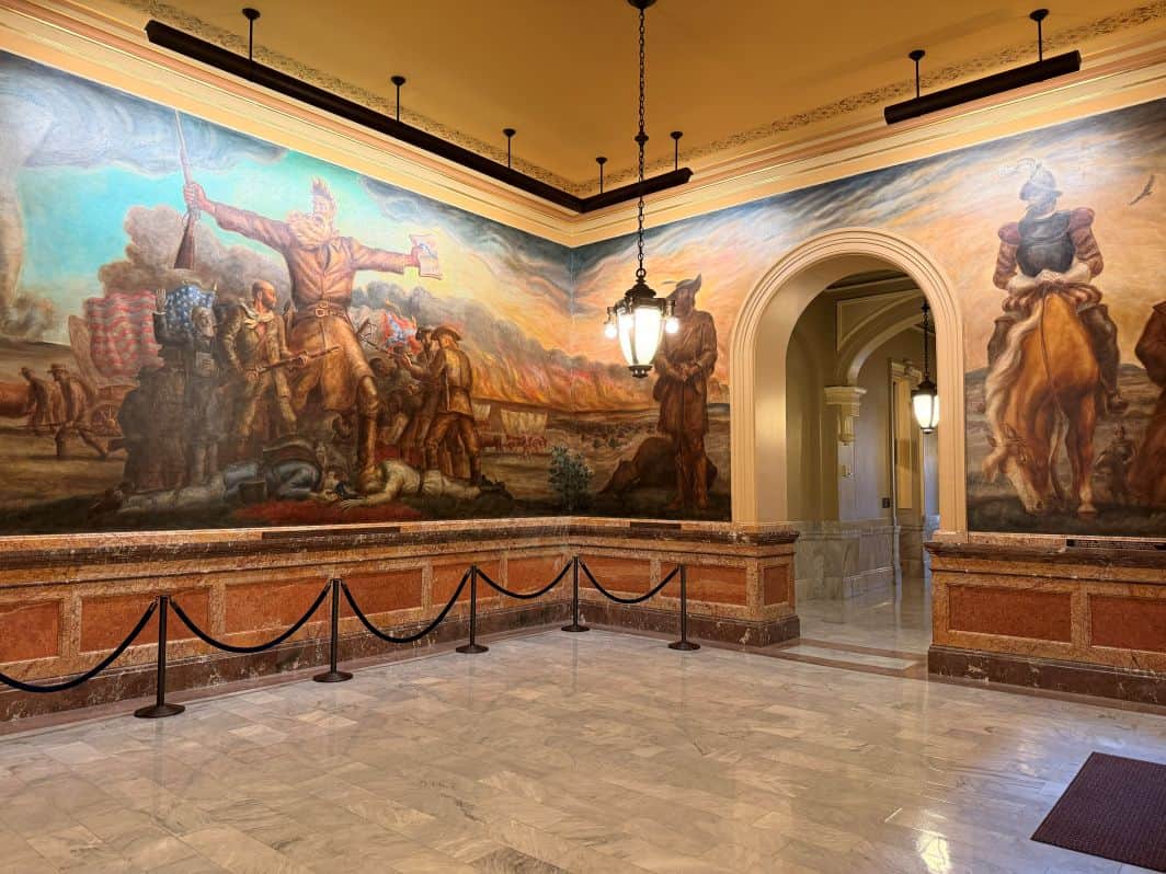 Mural in the Capitol