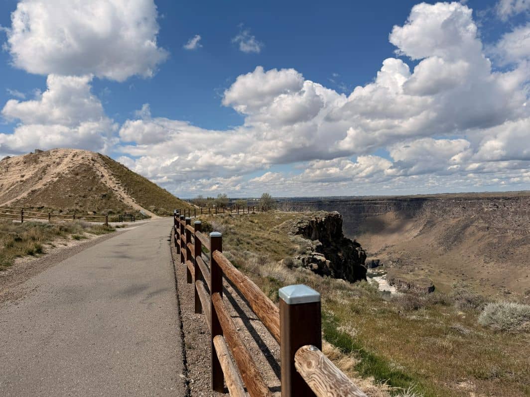 Evel Knievel Snake River Canyon Jump Site
