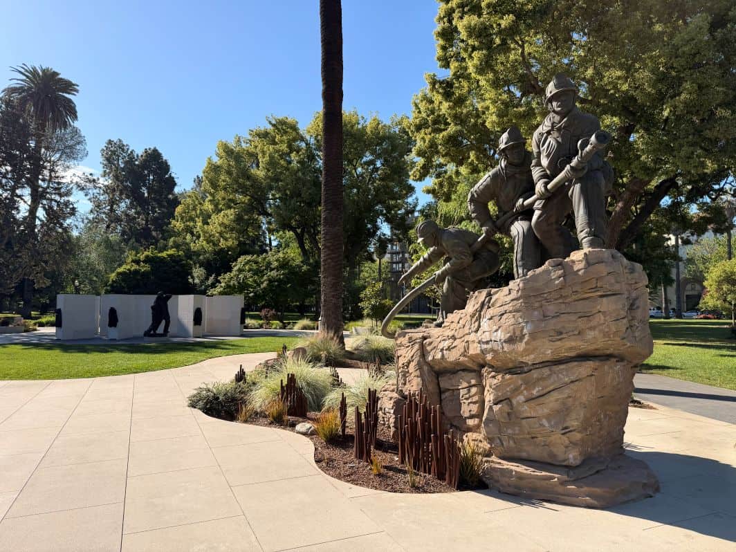 The California Fire Fighters Memorial