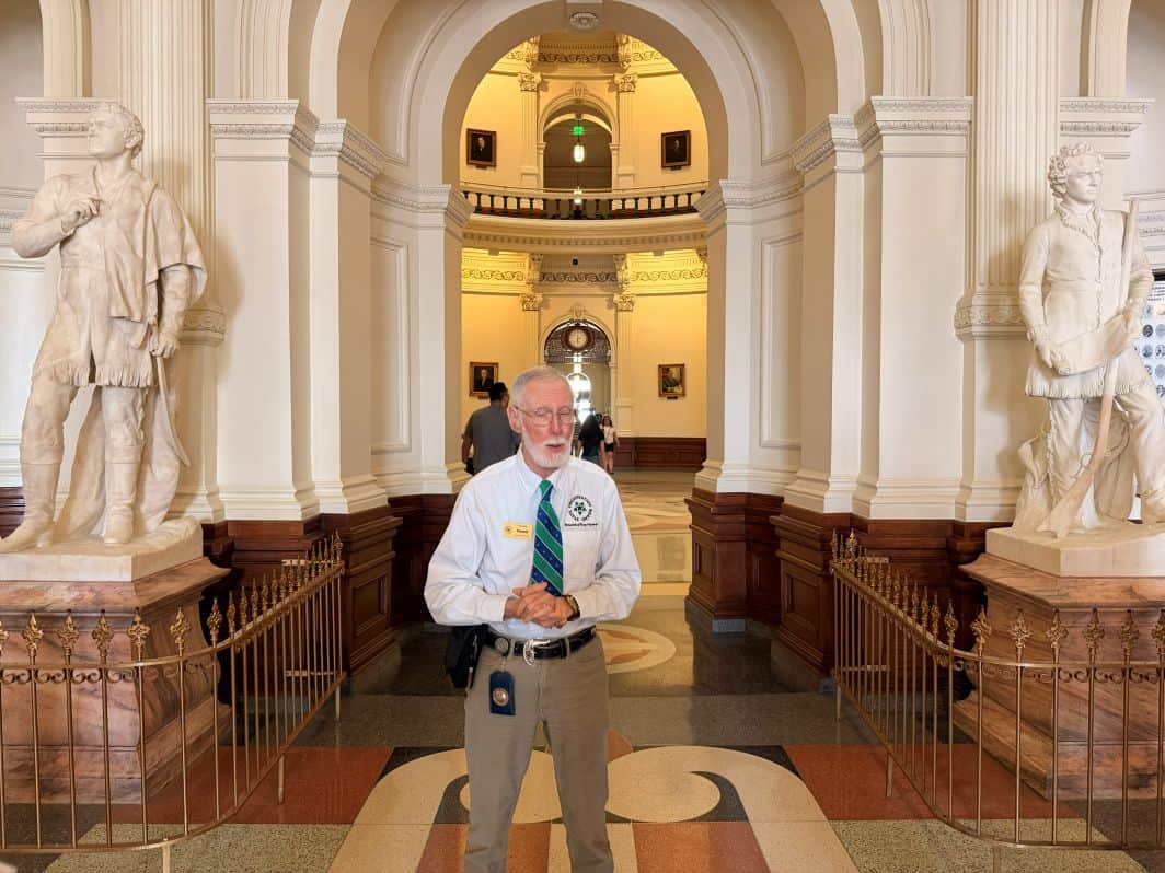 Our tour guide, Tweed.