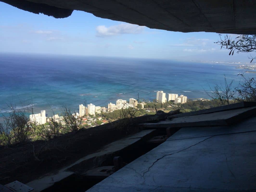 Looking out 