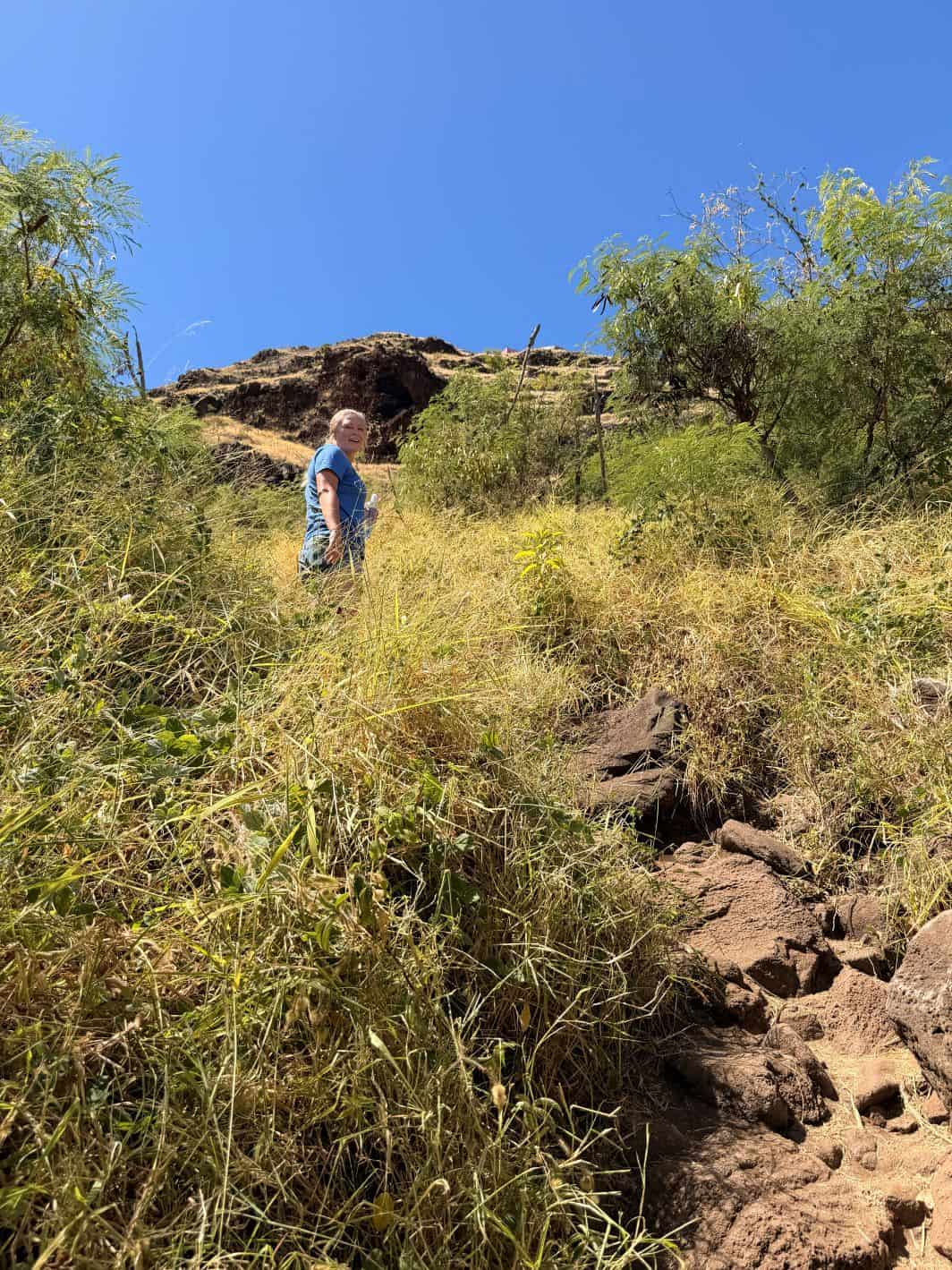 Be prepared for trail conditions